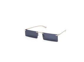 12 Pack: Elegant Sleek Rimless Square Wholesale Sunglasses