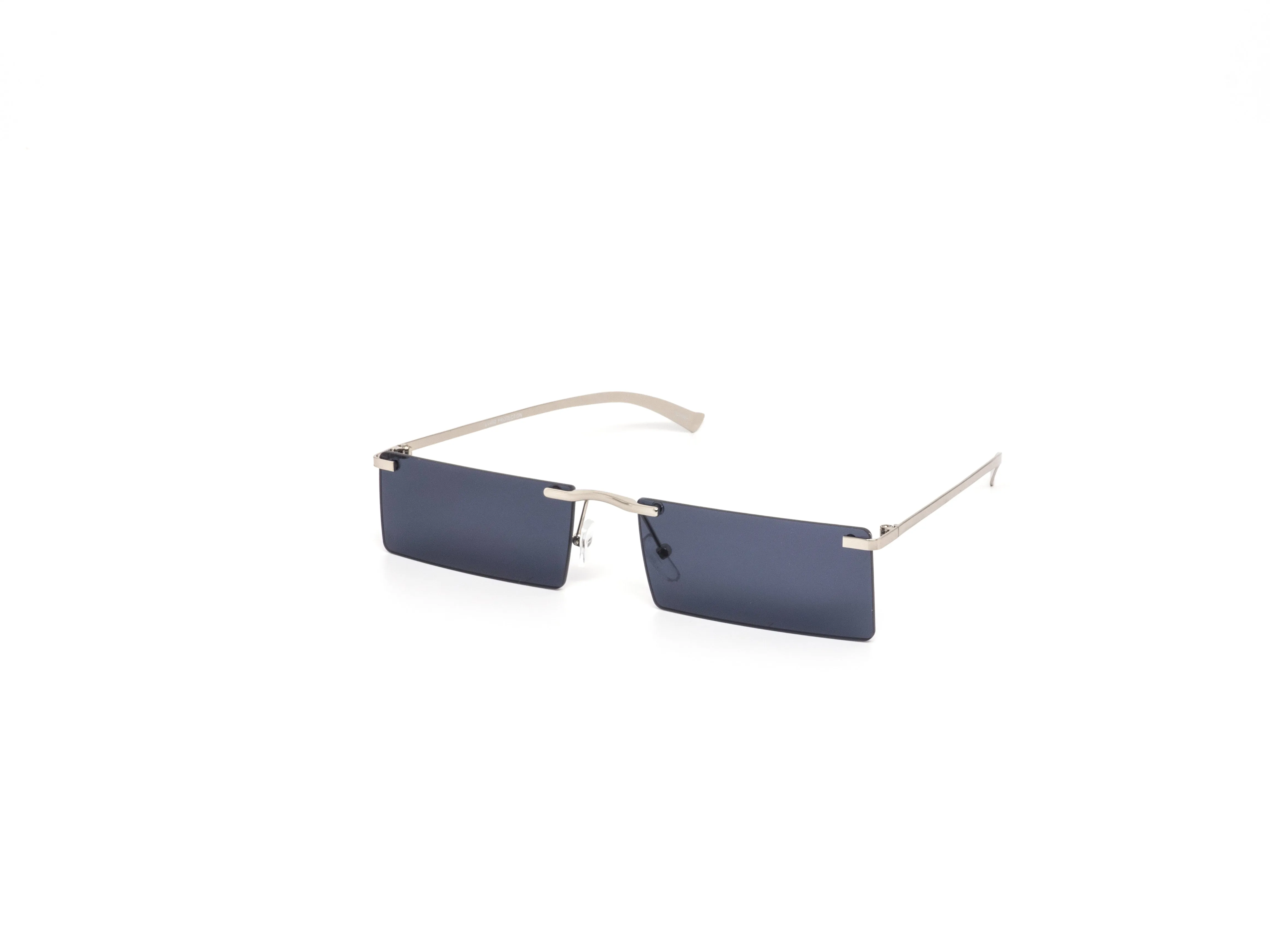 12 Pack: Elegant Sleek Rimless Square Wholesale Sunglasses