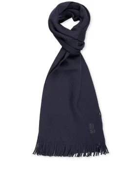 Albas-n Tonal Knitted Scarf Navy