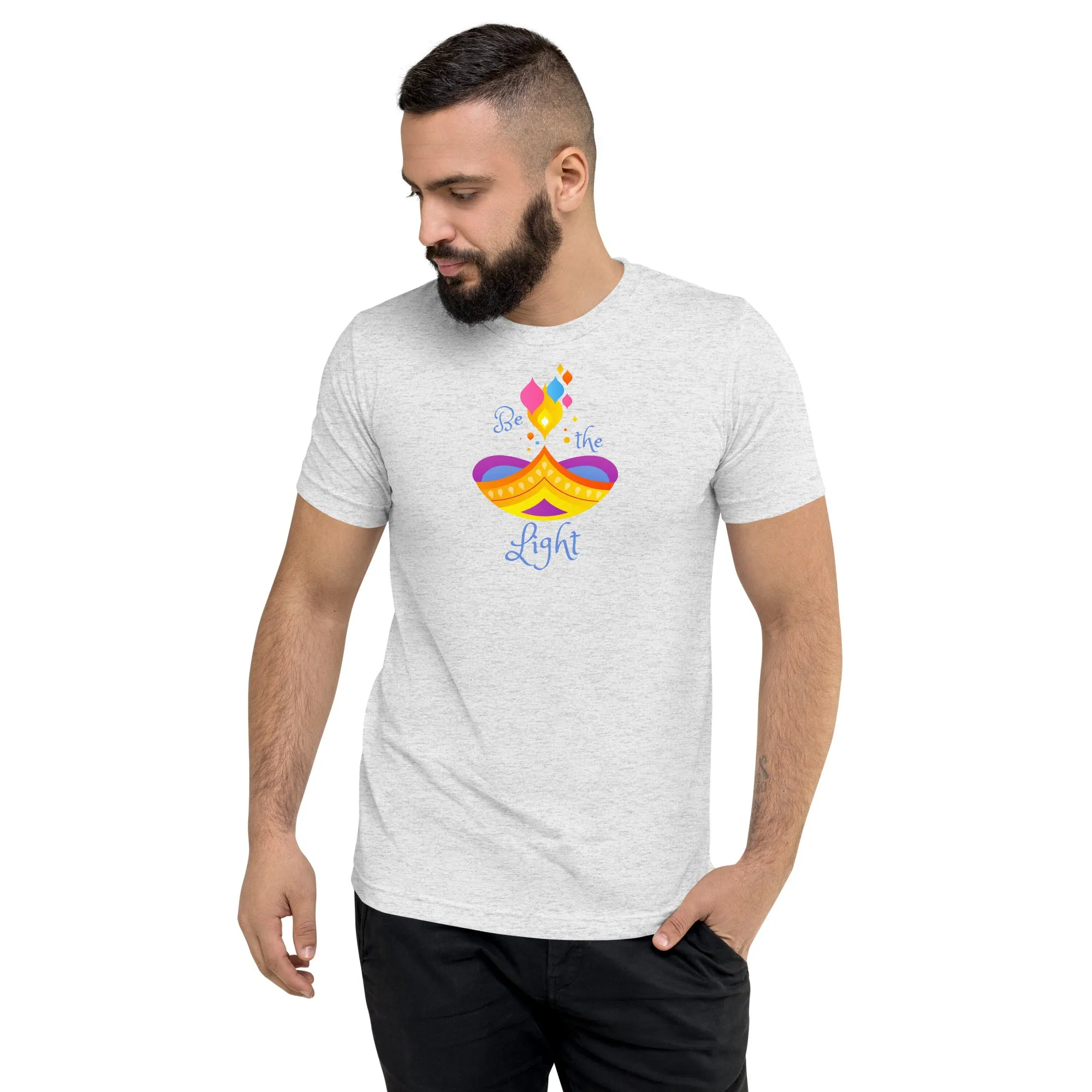 Be the Light - Short sleeve t-shirt, comfy, soft, fitted look
