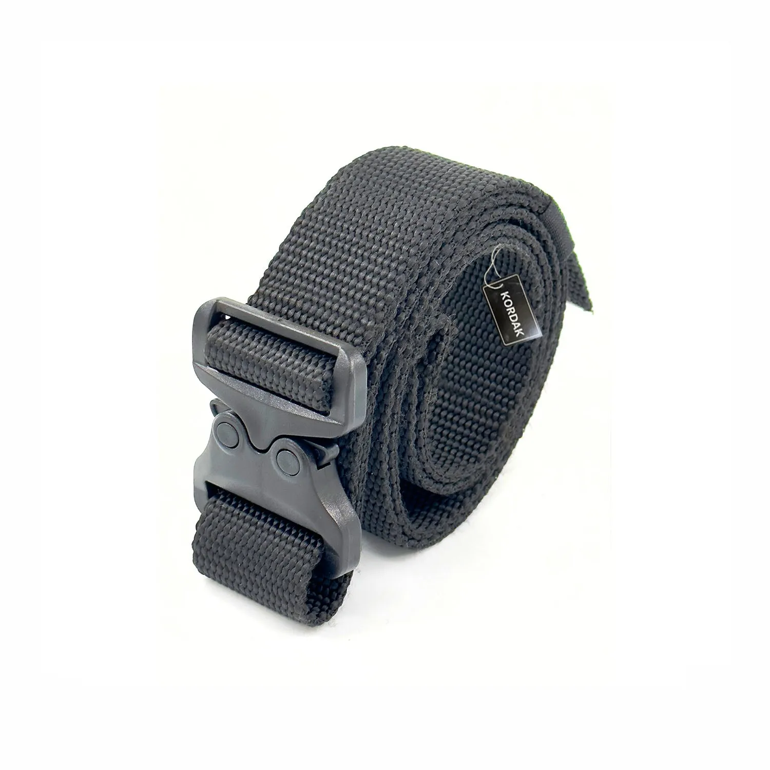 Beige Plastic Tipped Cobra Model Clip-on Belt