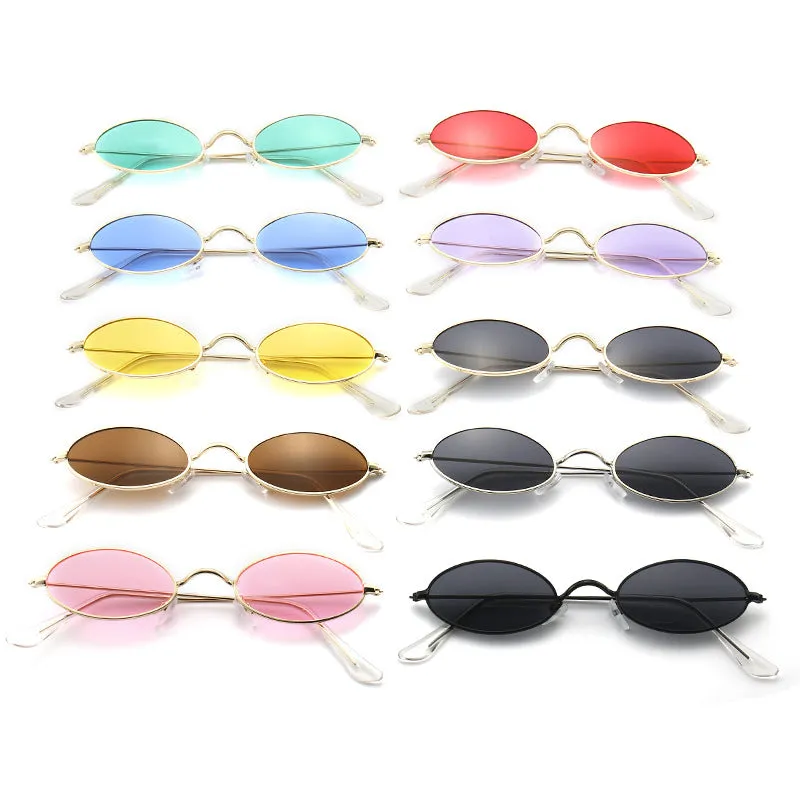 BerriesJam - 2024 Vintage Metal Small Frame Sunglasses