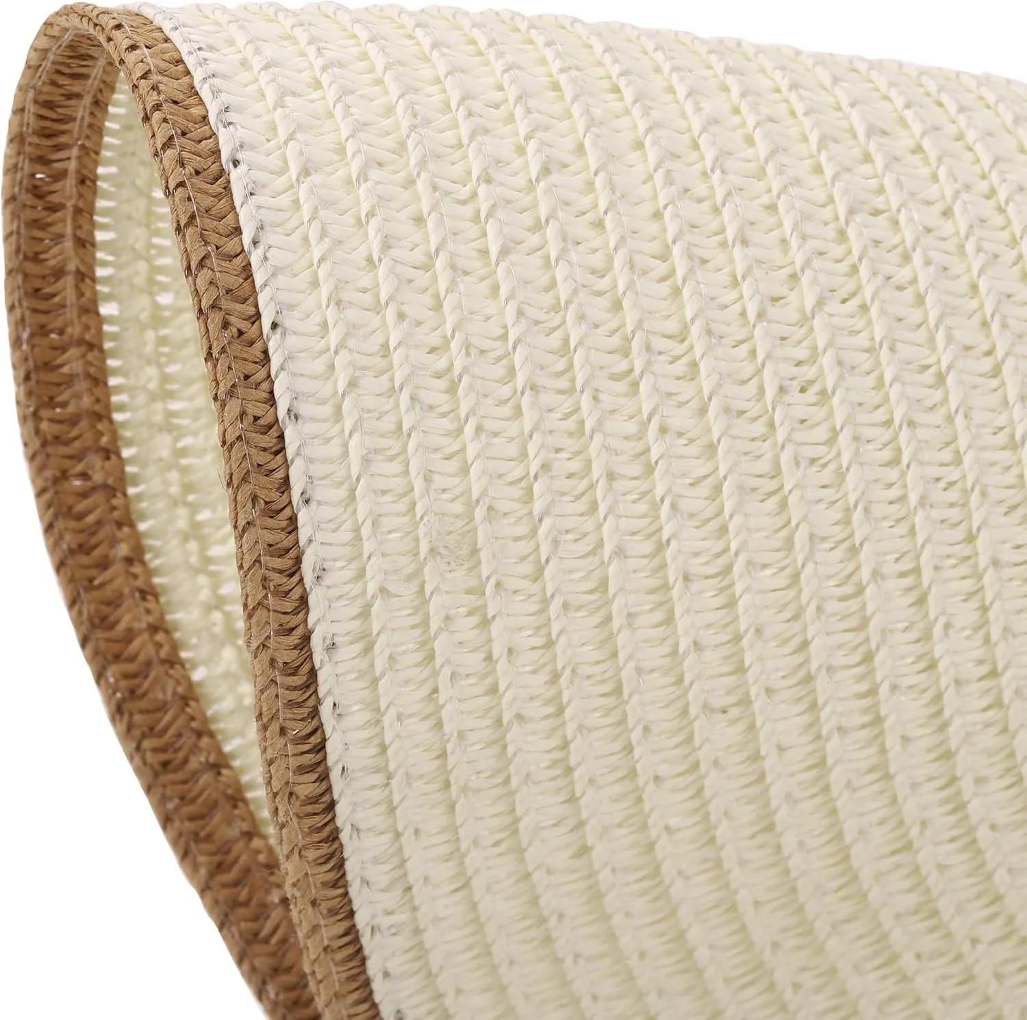 CHIC DIARY Womens Wide Brim Straw Hat Floppy Derby Hat Large Brim Beach Straw Sun Cap UPF 50 