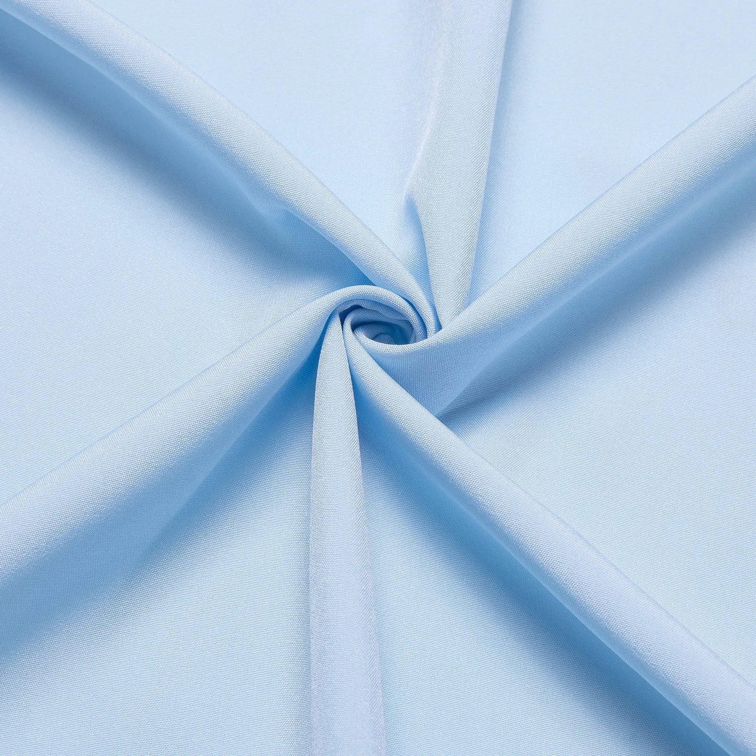 Collarless Light Blue Dress Shirt