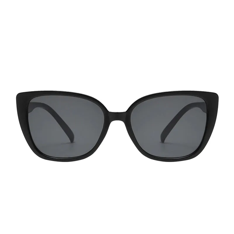 Elegant Retro Letter Pc Square Full Frame Women's Sunglasses