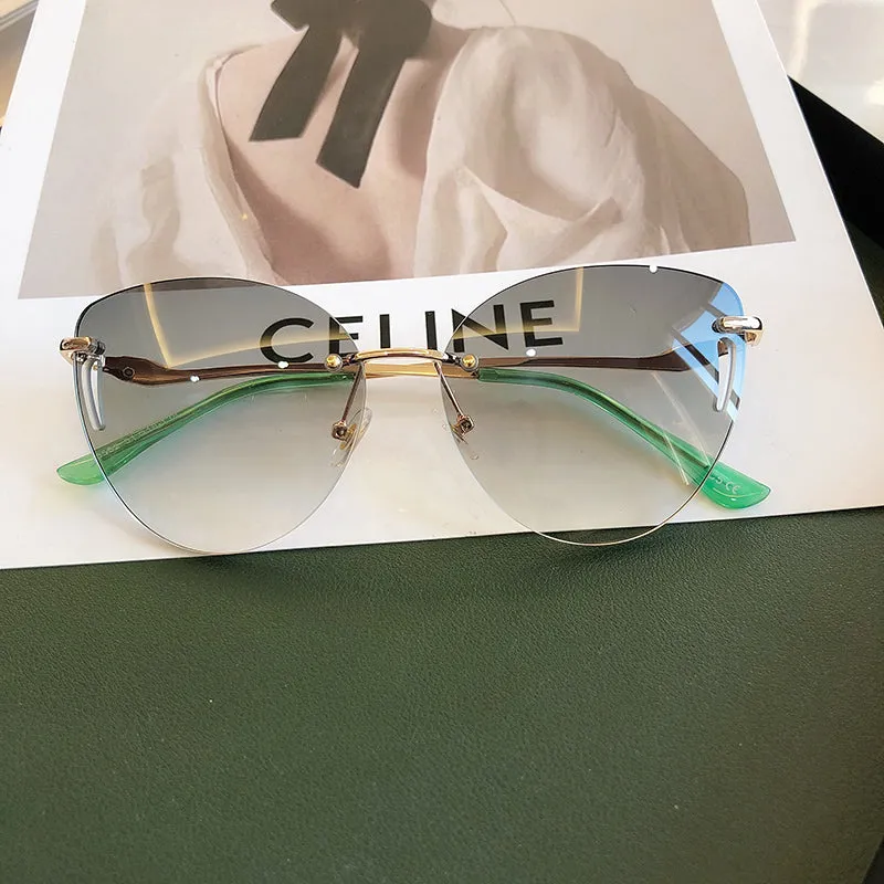 Elegant Small Frame Anti Ultraviolet Sunglasses