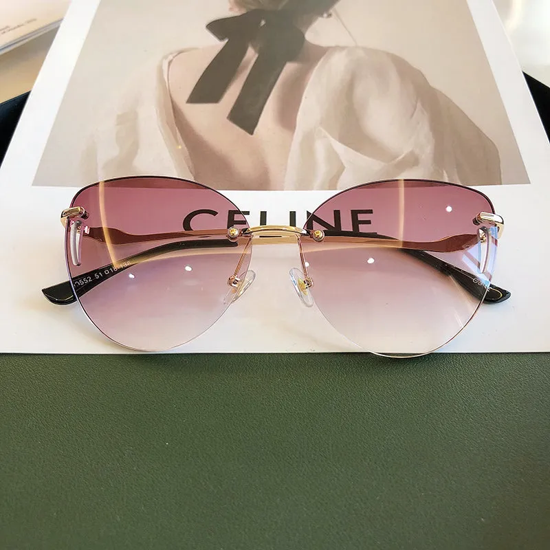 Elegant Small Frame Anti Ultraviolet Sunglasses