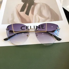 Elegant Small Frame Anti Ultraviolet Sunglasses