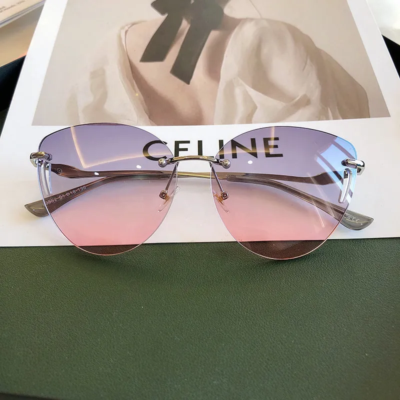 Elegant Small Frame Anti Ultraviolet Sunglasses
