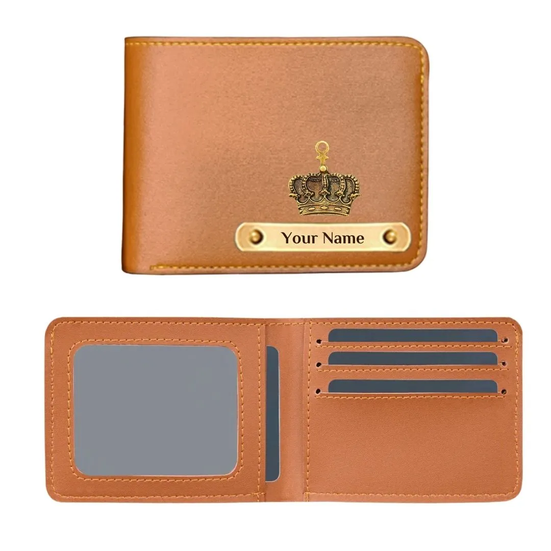 Elegant Tan Gift Set: Wallet, Keychain & Sunglasses Case for Men