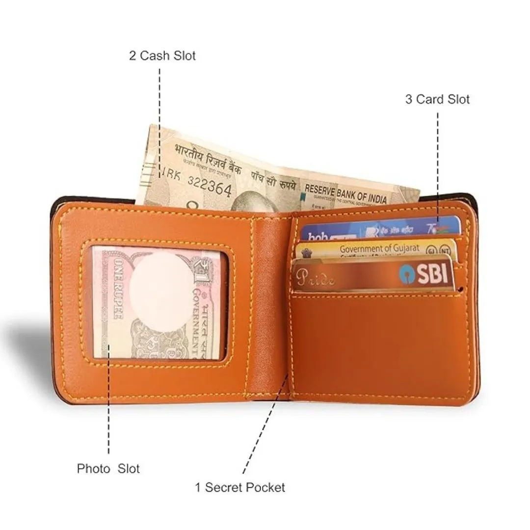 Elegant Tan Gift Set: Wallet, Keychain & Sunglasses Case for Men