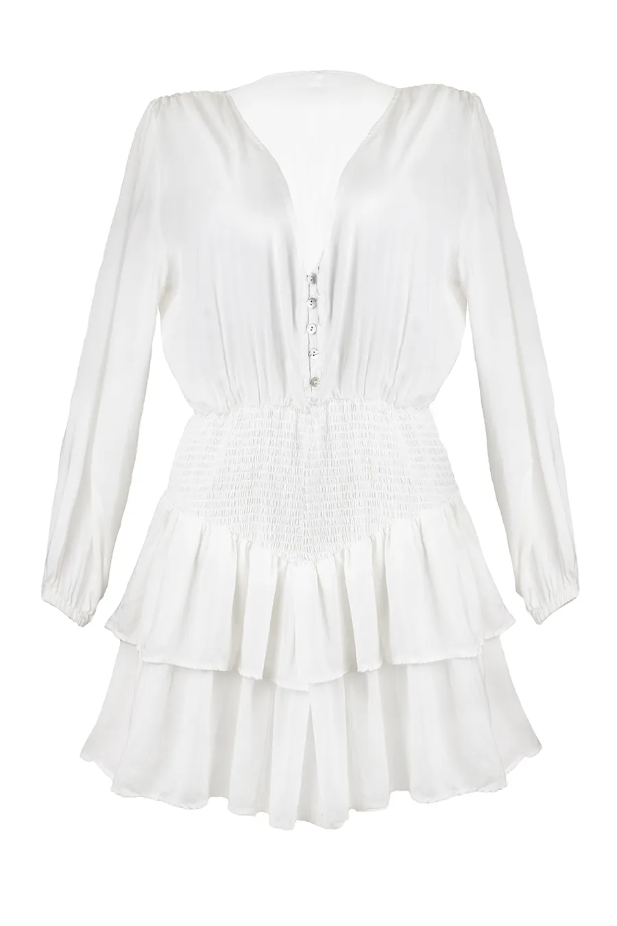 Etnico Ivory Coverup Dress