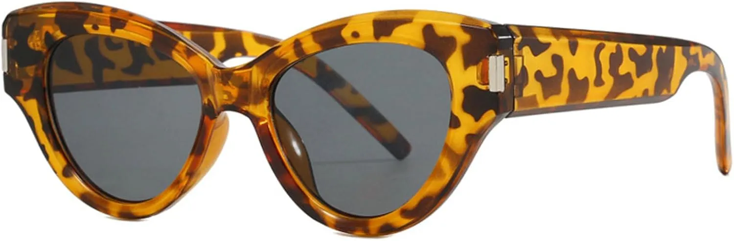 Fashion Vintage Cat Eye Sunglasses Women For Female Sun Glasses Punk Shades Luxury Elegant Lady Eyeglasses UV400