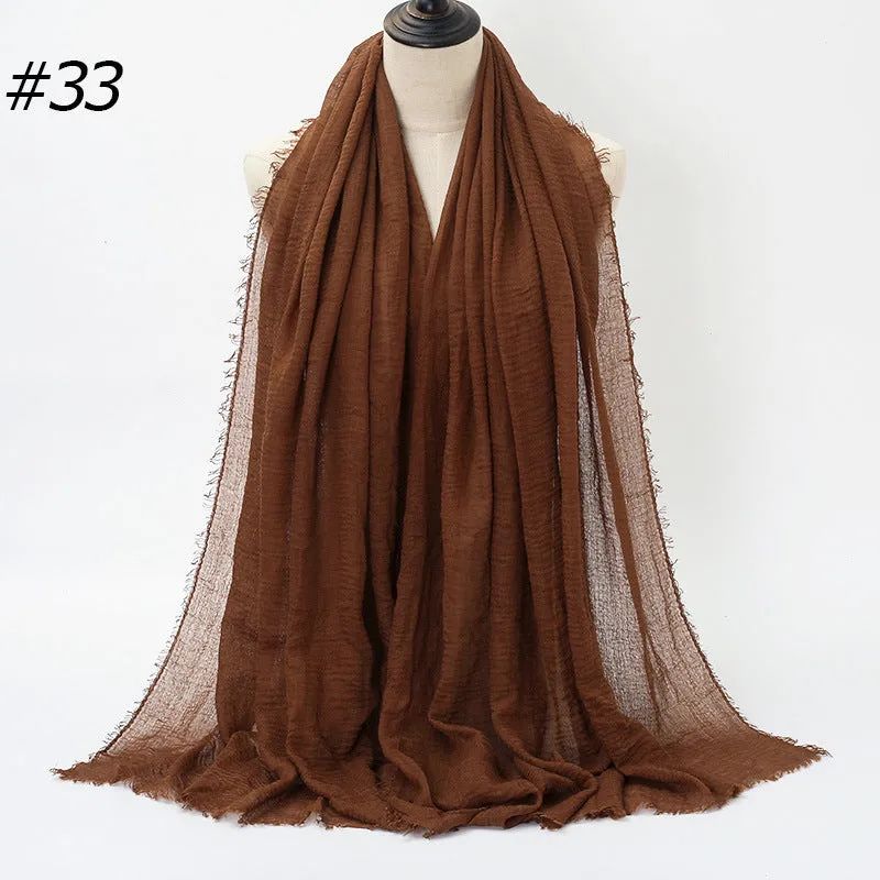 Fashionable Multi Wear Headwrap Scarf and Shawl