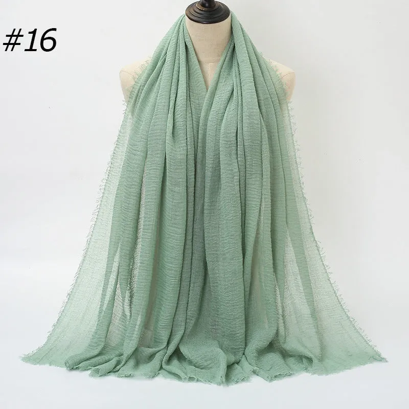 Fashionable Multi Wear Headwrap Scarf and Shawl