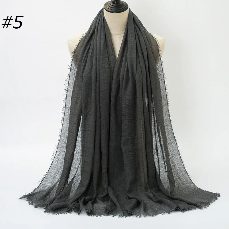 Fashionable Multi Wear Headwrap Scarf and Shawl