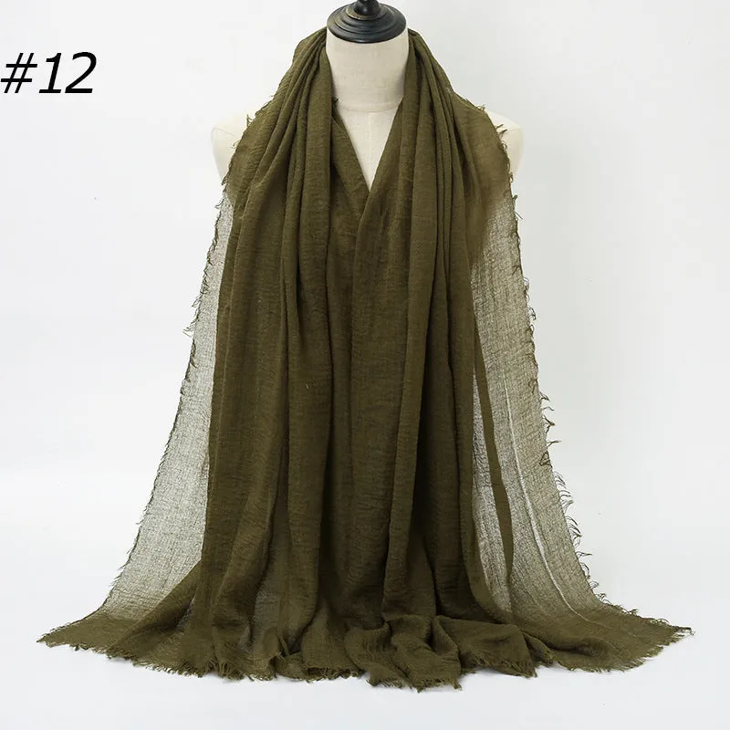 Fashionable Multi Wear Headwrap Scarf and Shawl