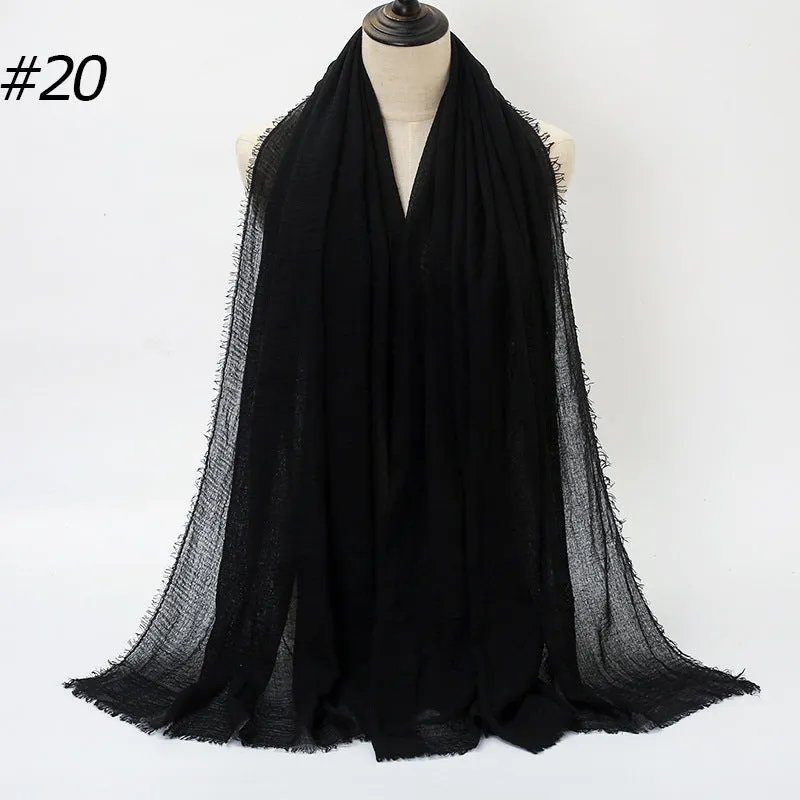 Fashionable Multi Wear Headwrap Scarf and Shawl