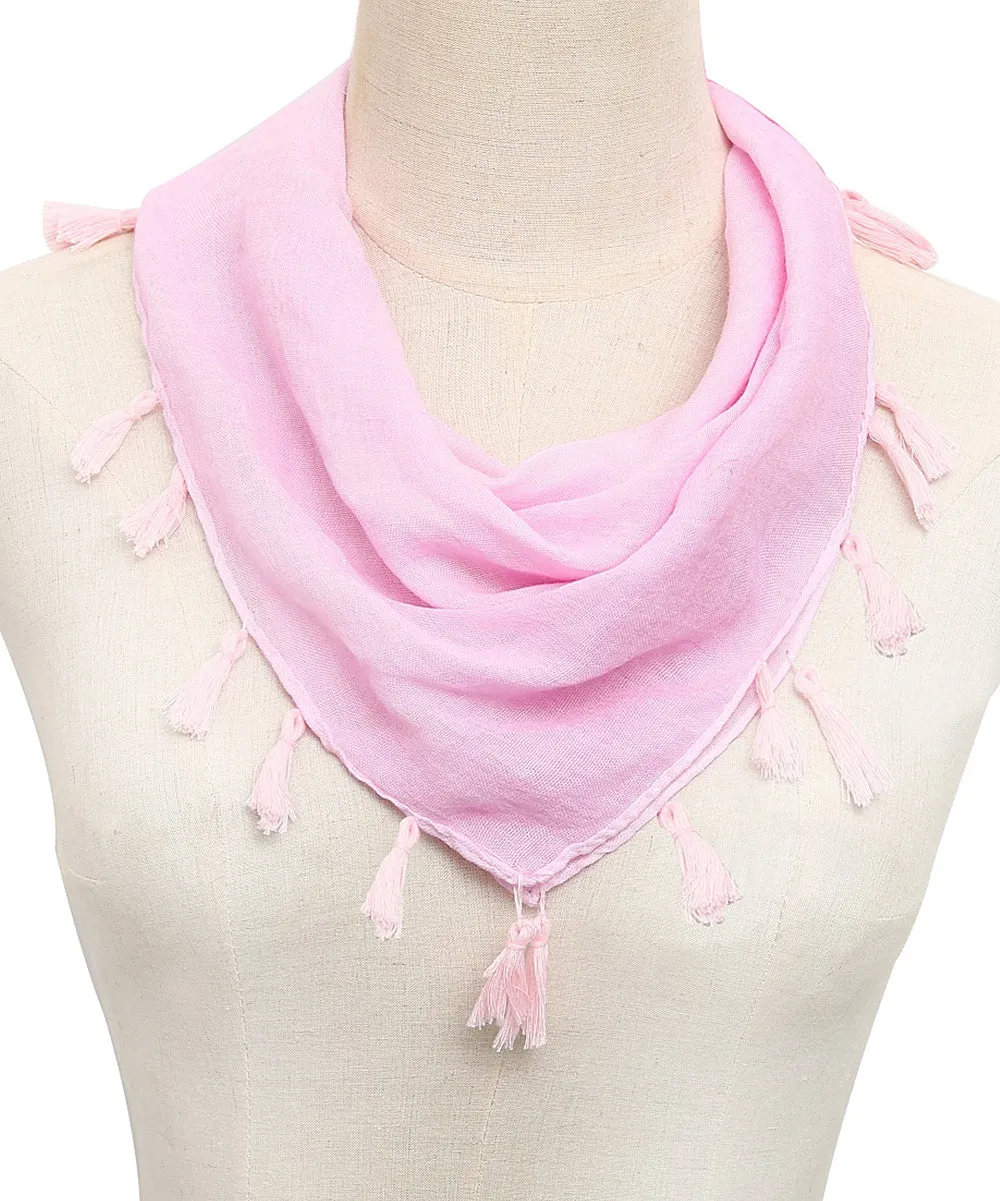JC022623 Tassel Bandana Scarf