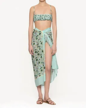 Lavanda Herbal Sarong Wrap In Blue | Blue