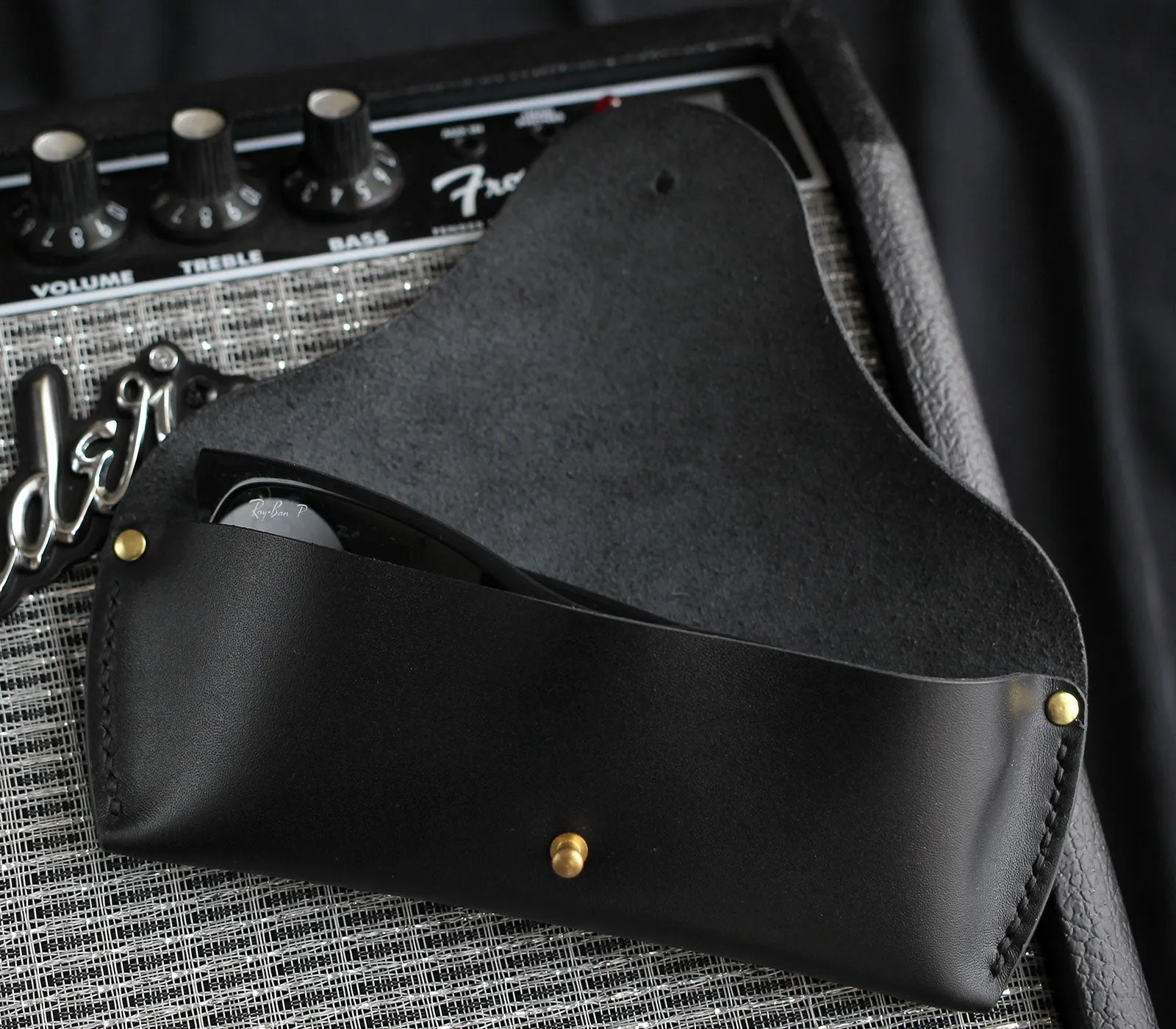 Leather Sunglasses Case