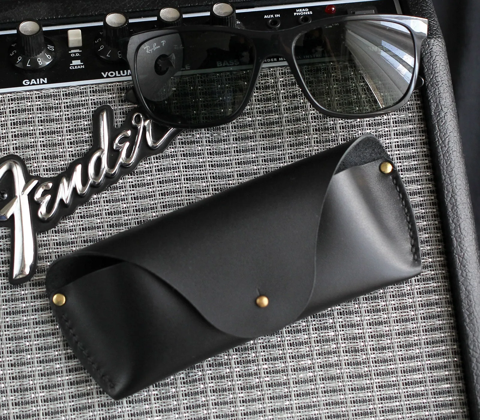 Leather Sunglasses Case