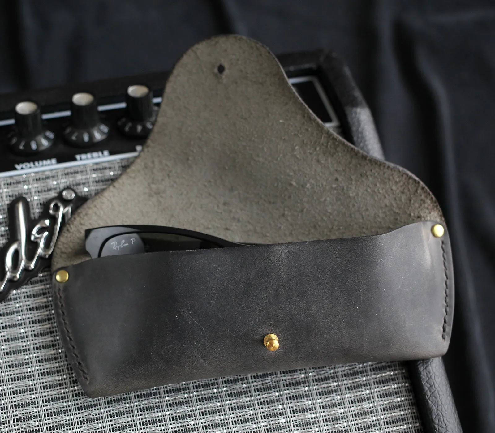 Leather Sunglasses Case