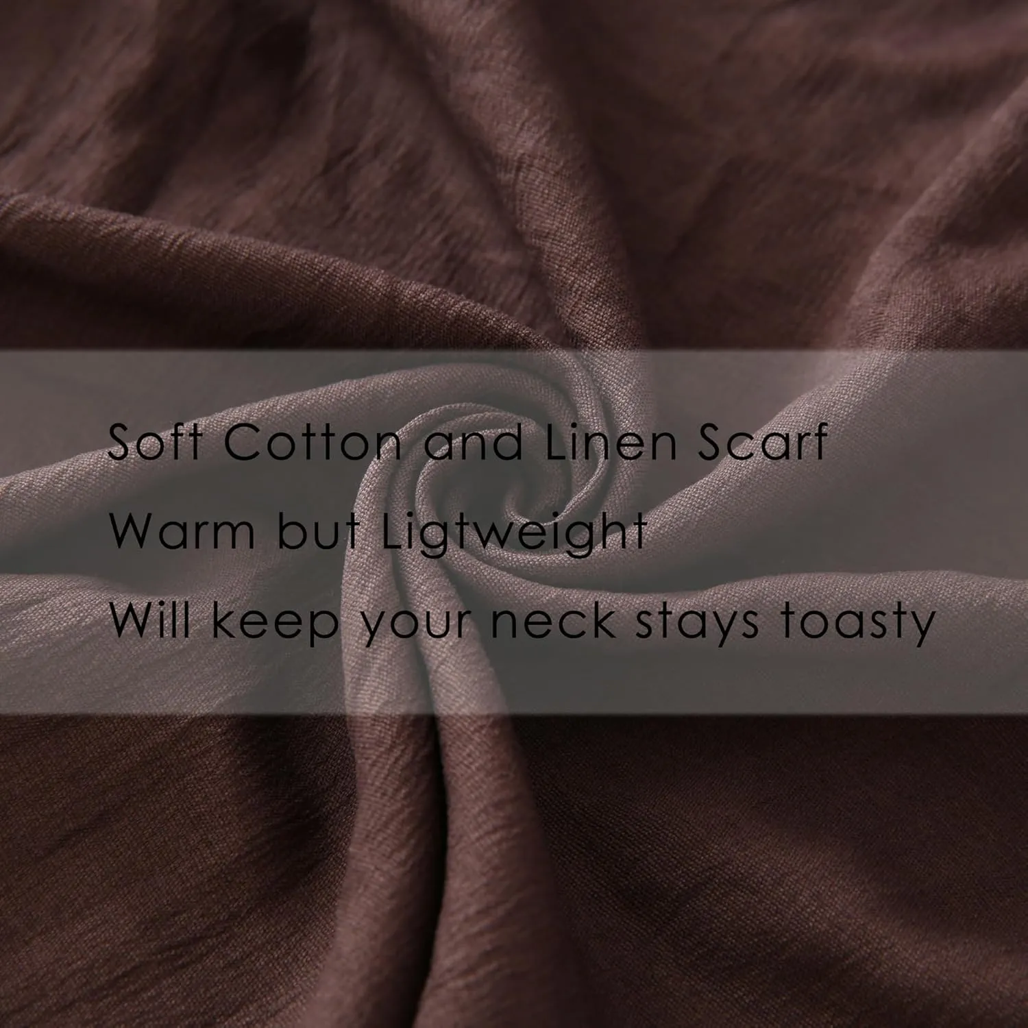 Long Lightweight Soft Scarf for Women and Men Large Shawl Wrap Cotton Blend Scarves