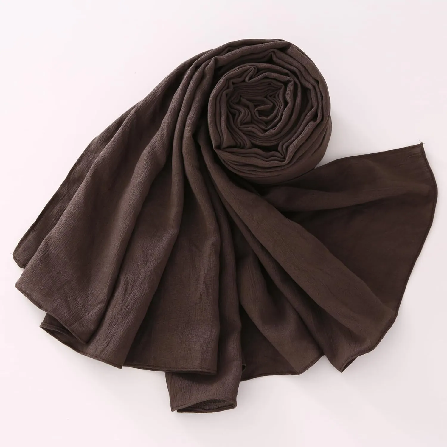 Long Lightweight Soft Scarf for Women and Men Large Shawl Wrap Cotton Blend Scarves