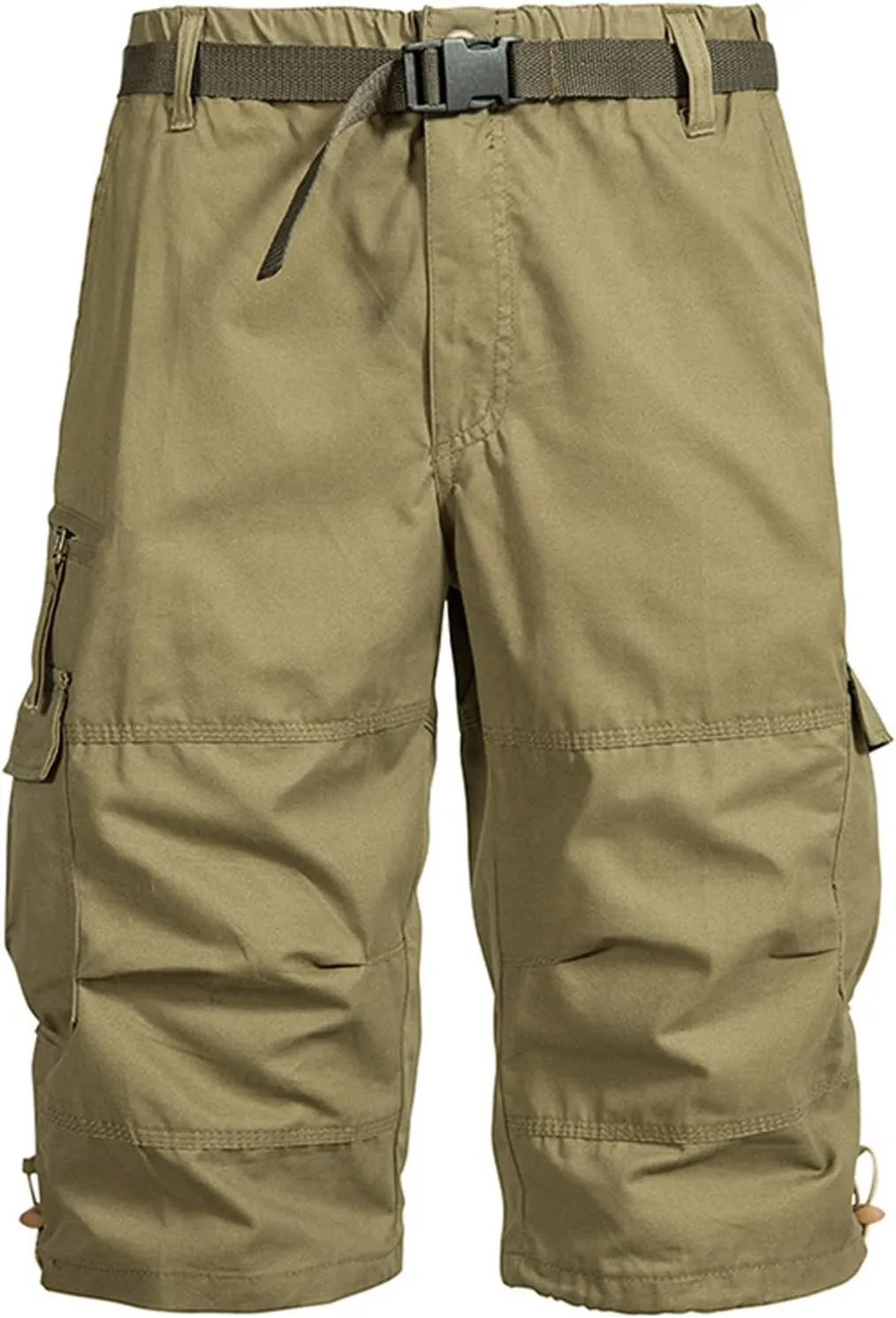 Men's Camo Cargo Shorts Relaxed Fit Multi Pockets Camouflage Military Shorts Cotton Twill Outdoor Shorts