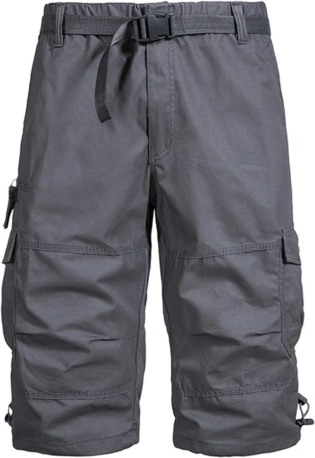 Men's Camo Cargo Shorts Relaxed Fit Multi Pockets Camouflage Military Shorts Cotton Twill Outdoor Shorts