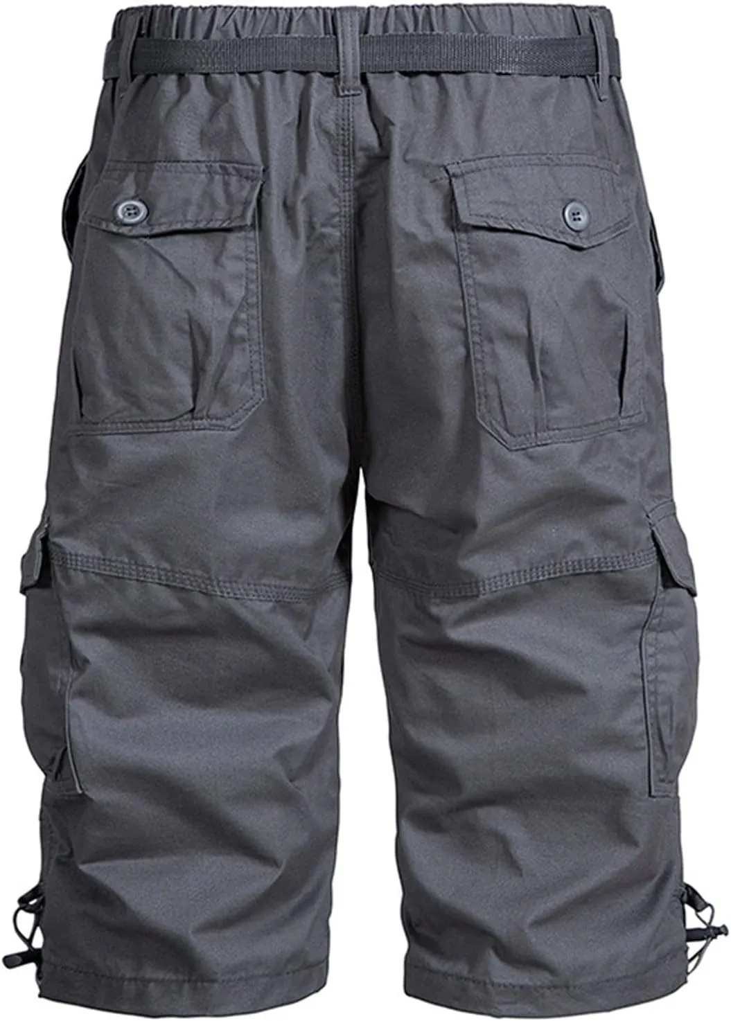 Men's Camo Cargo Shorts Relaxed Fit Multi Pockets Camouflage Military Shorts Cotton Twill Outdoor Shorts