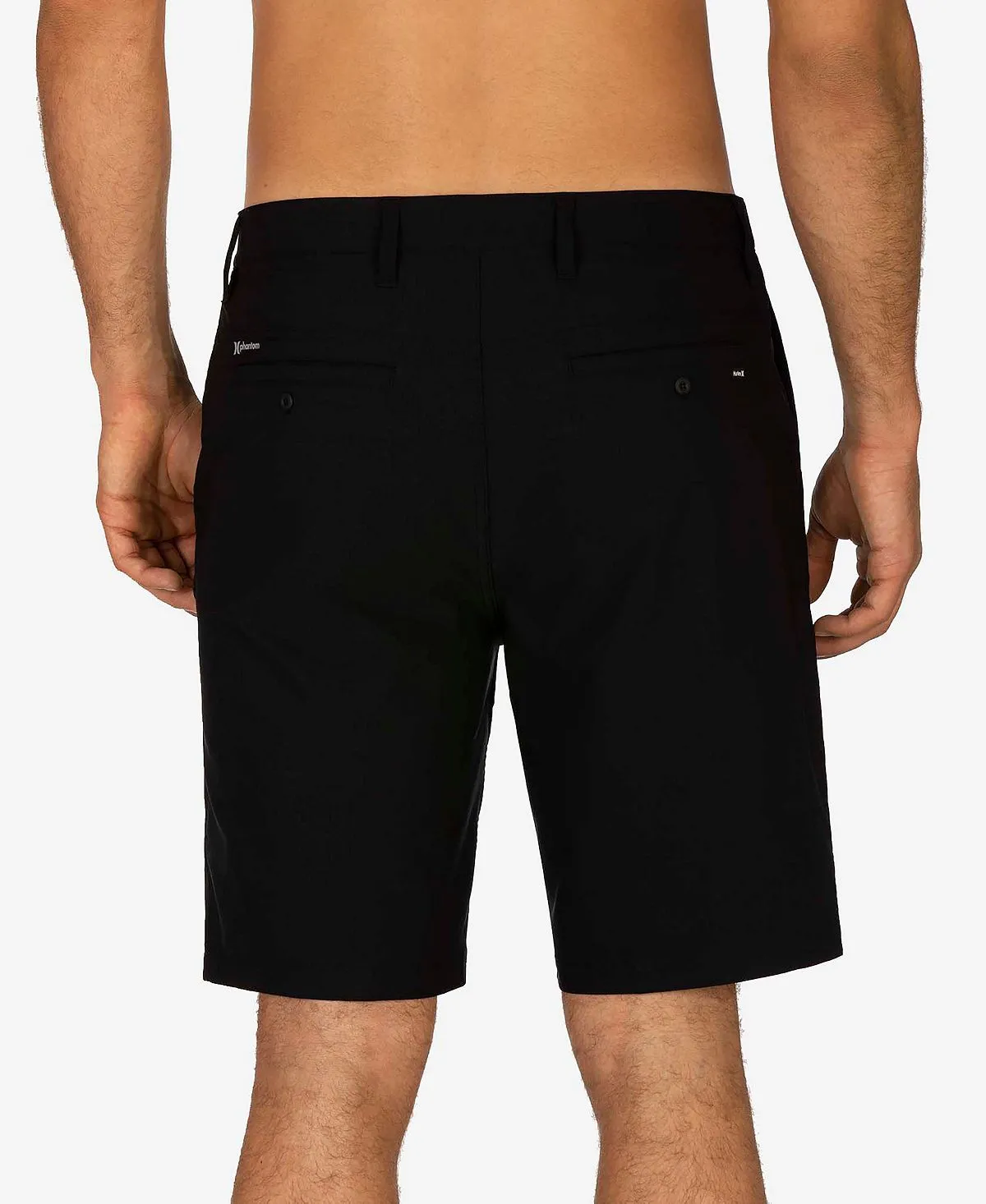 Men's Phantom Hurley Walking Shorts, Black