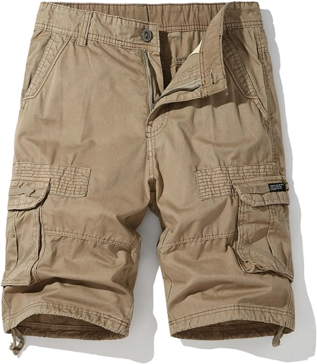 Men's Tactical Shorts Sports Leisure Multi-Pockets Cargo Shorts Relaxed Summer Short Pants
