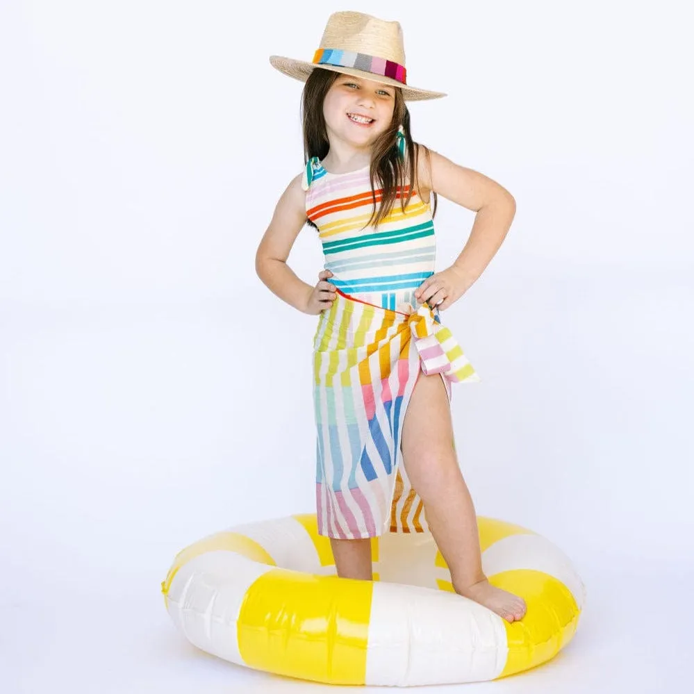 Mini Rainbow Stripe Sarong