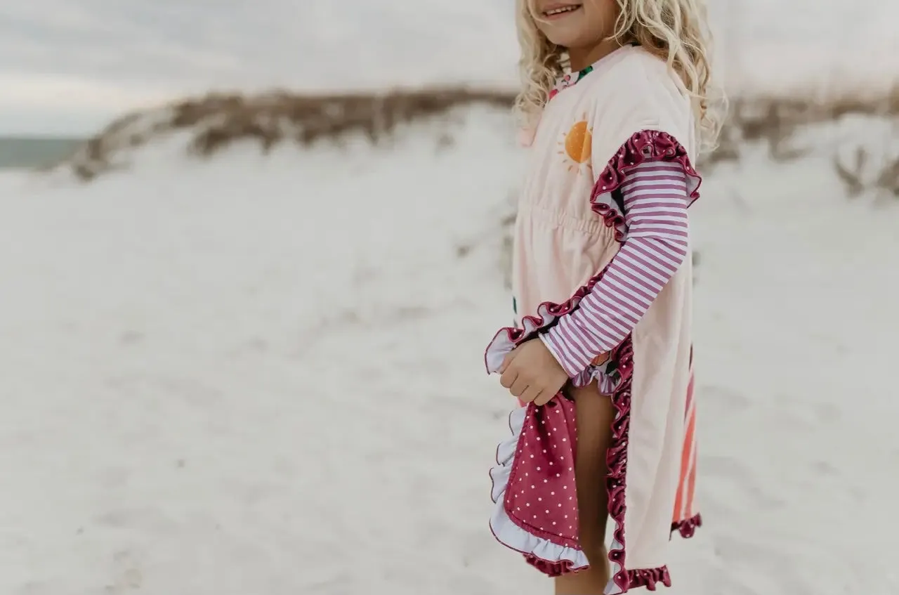 Rainbow Swim Cover Up