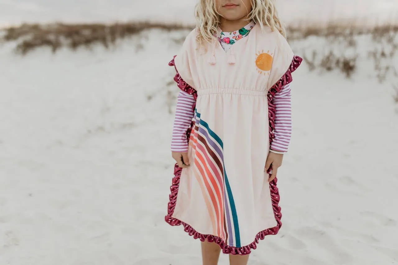 Rainbow Swim Cover Up