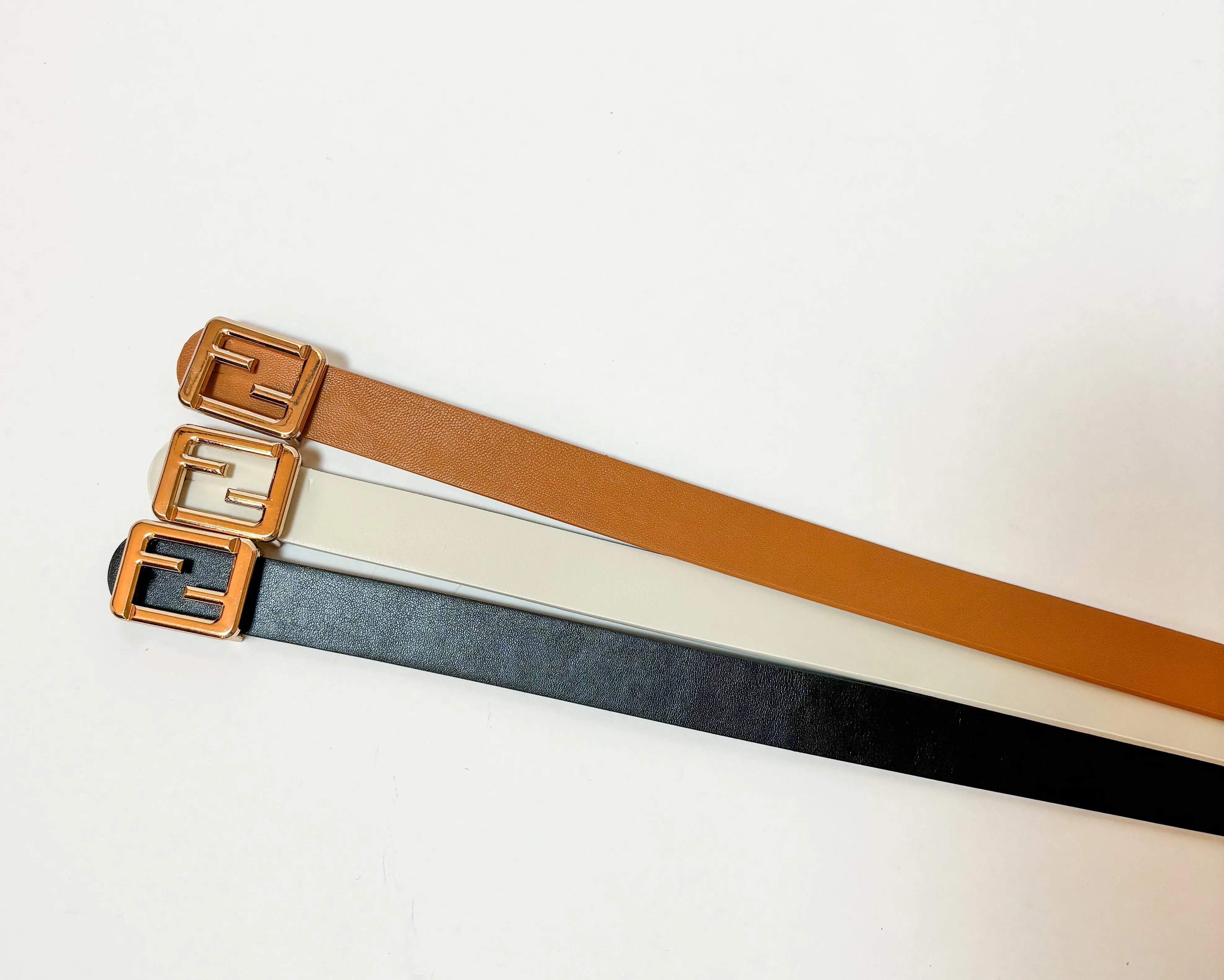 Rectangle Buckle Belt
