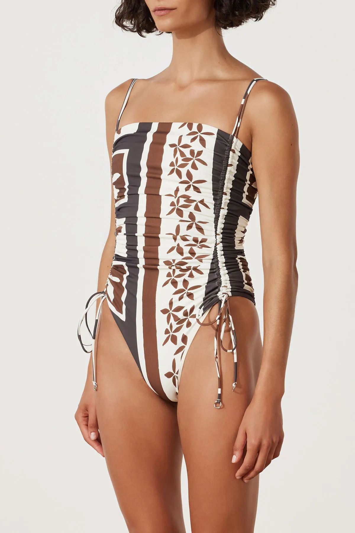 Sarong Flower One Piece