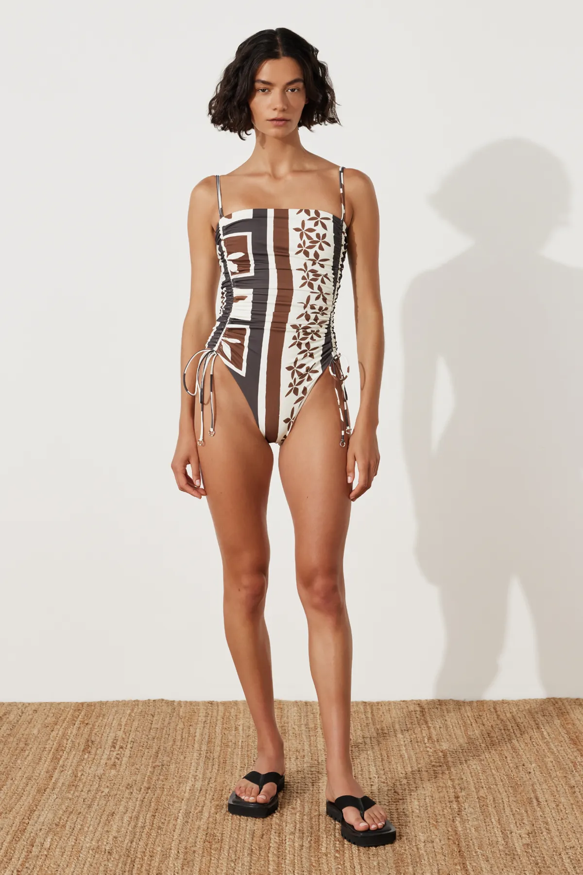 Sarong Flower One Piece