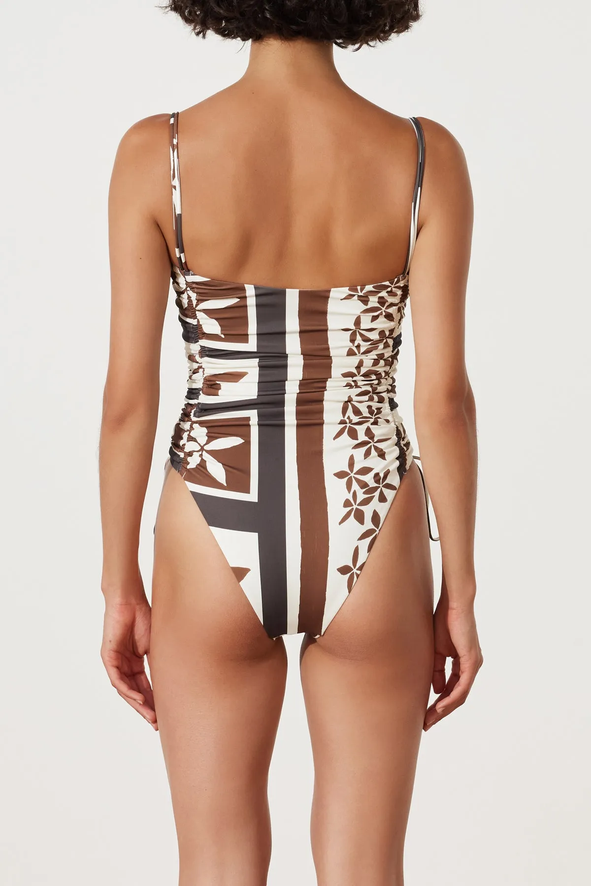 Sarong Flower One Piece