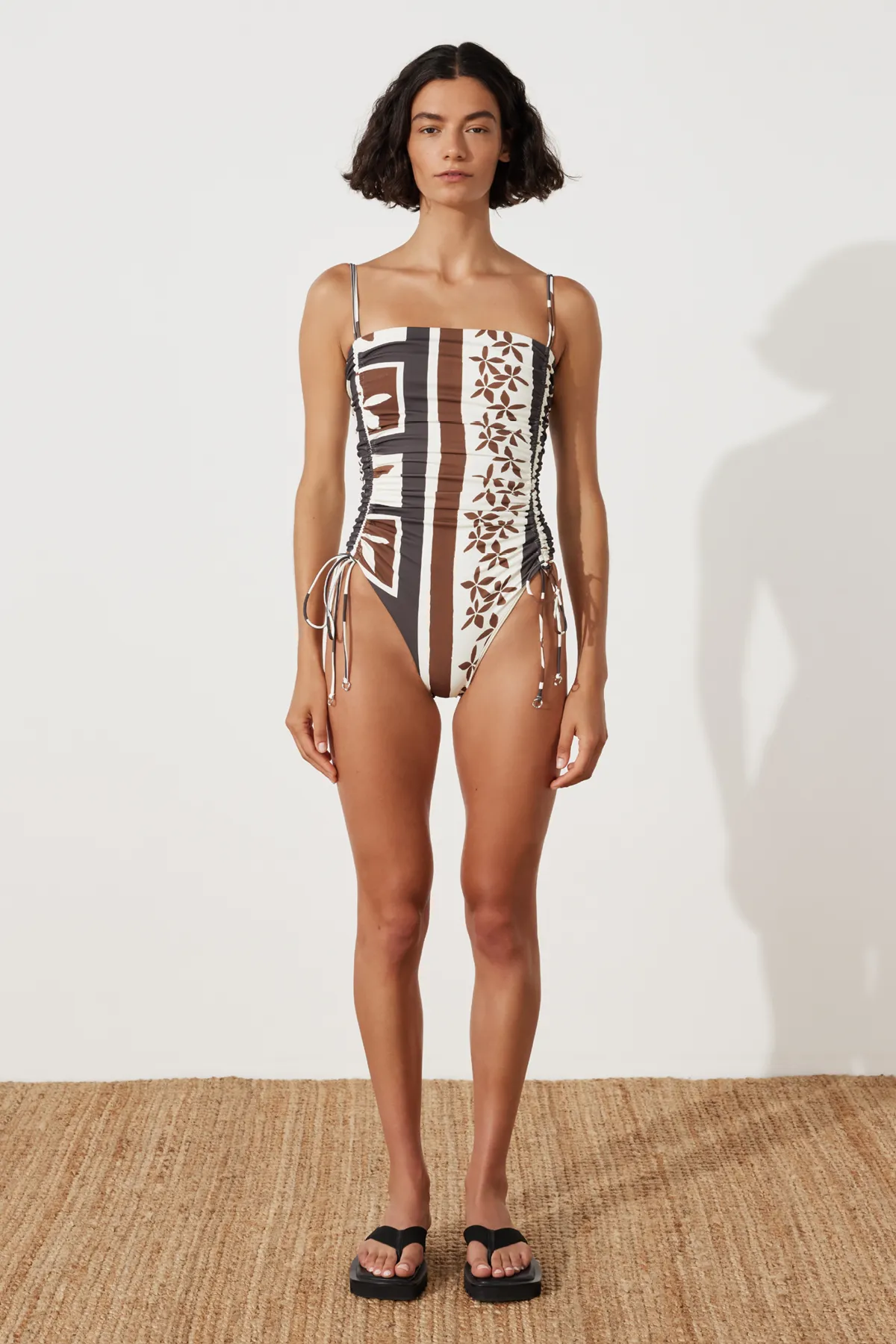 Sarong Flower One Piece