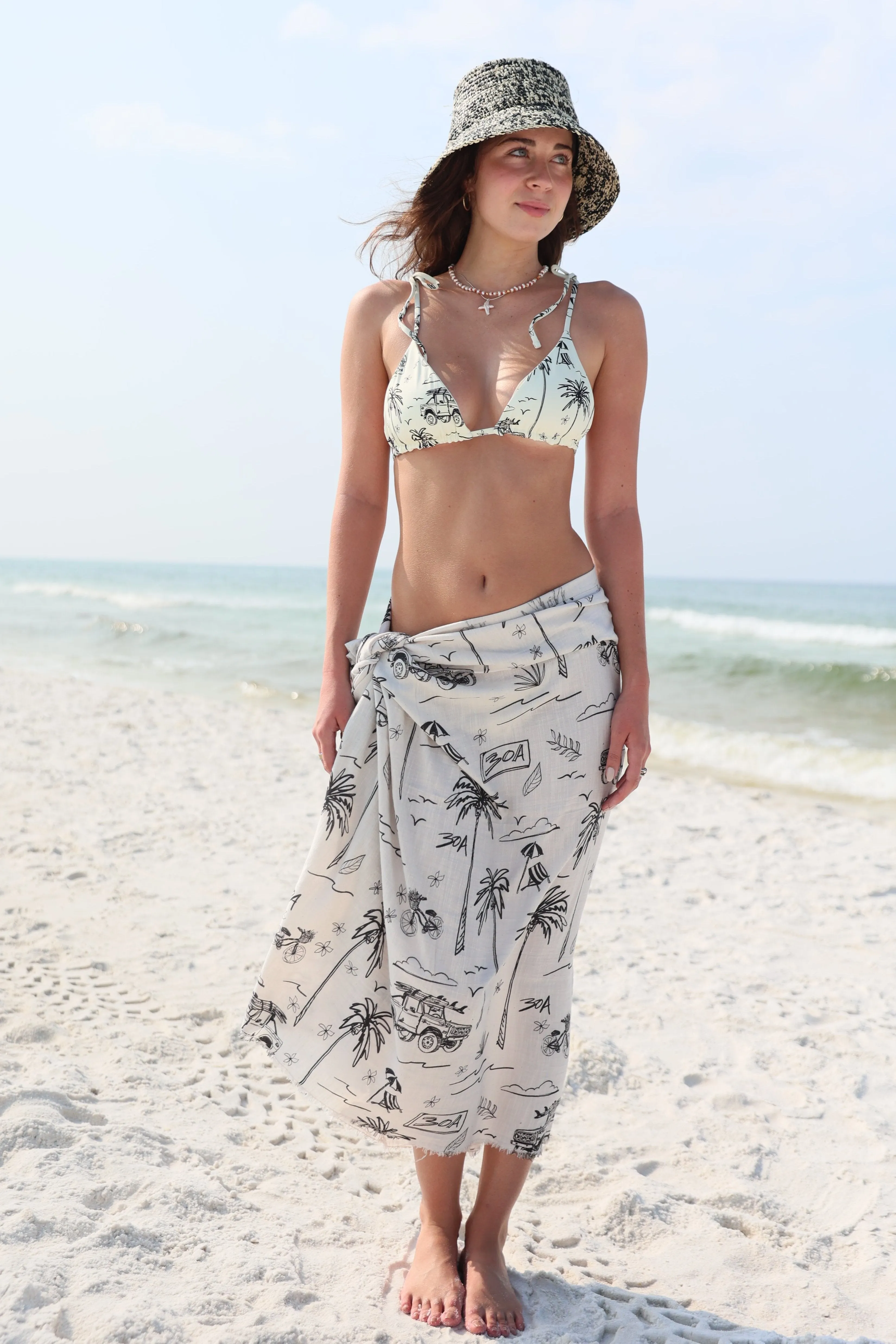 Sarong in 30A Print