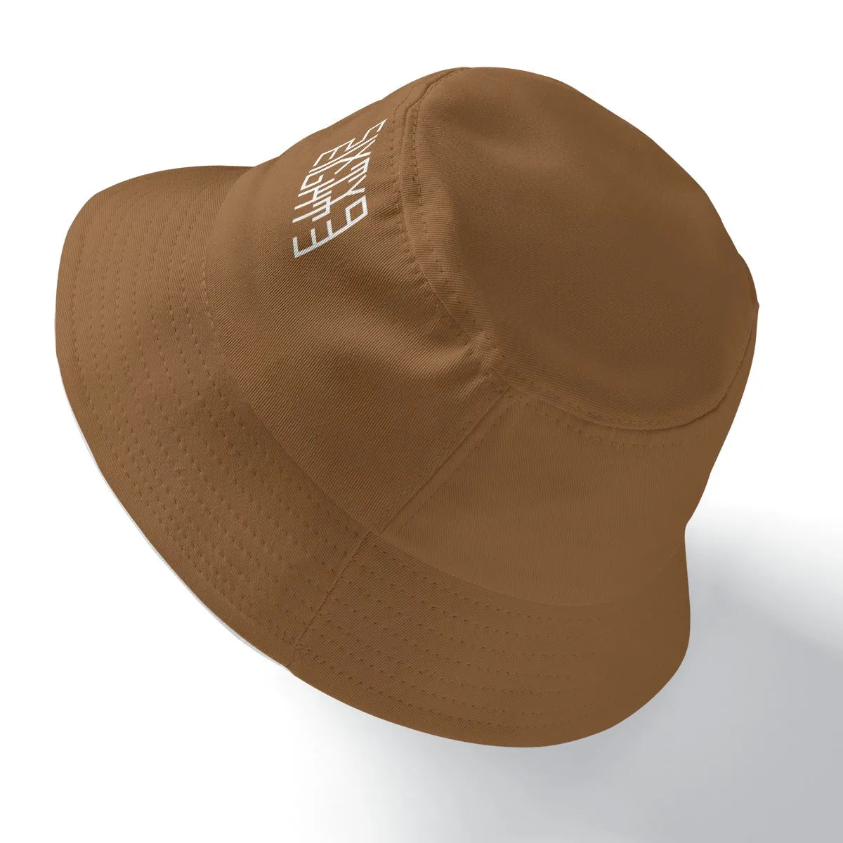 Sixty Eight 93 Logo White Chocolate Bucket Hat
