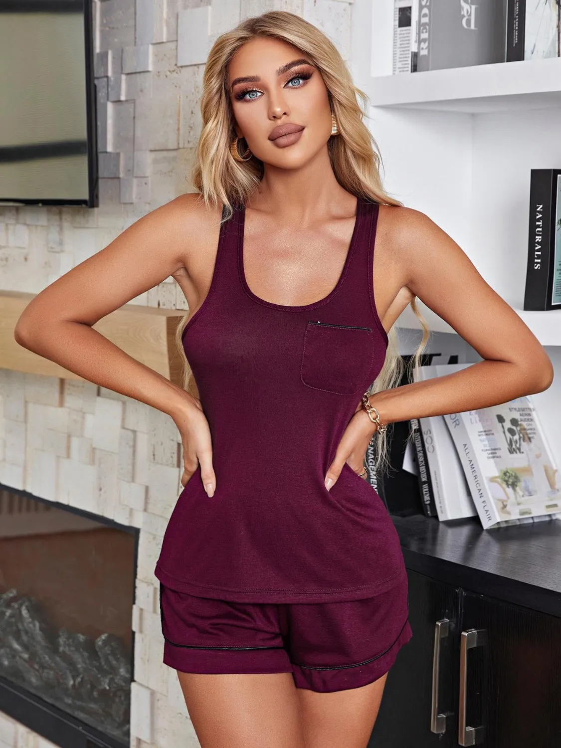 Tank and Shorts Lounge Set