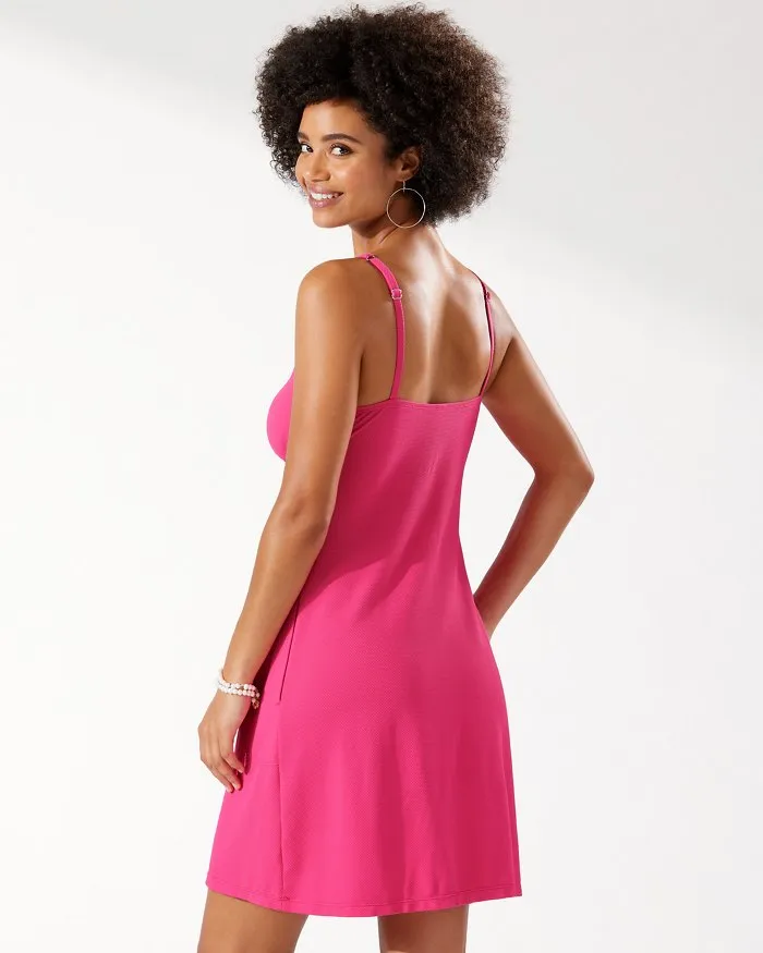 Tommy Bahama Island Cays V-Neck Spa Dress Coverup - Passion Pink*