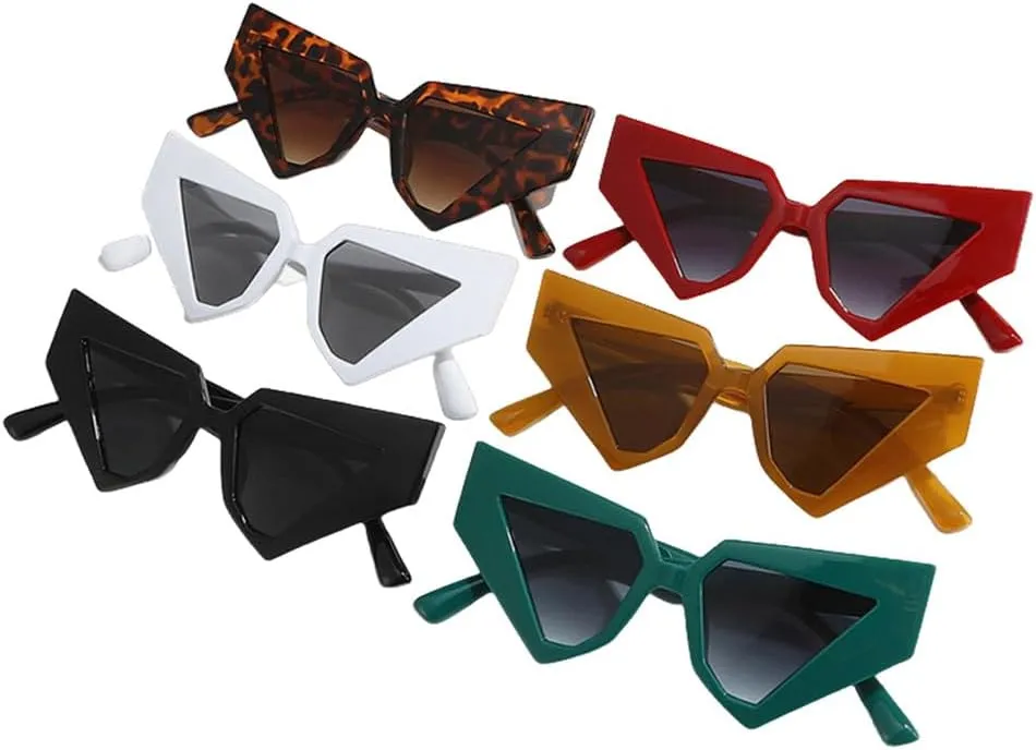 Vintage Black Cat Eye Sunglasses Women Fashion Luxury Sun Glasses Female Retro Personalized Eyewear UV400