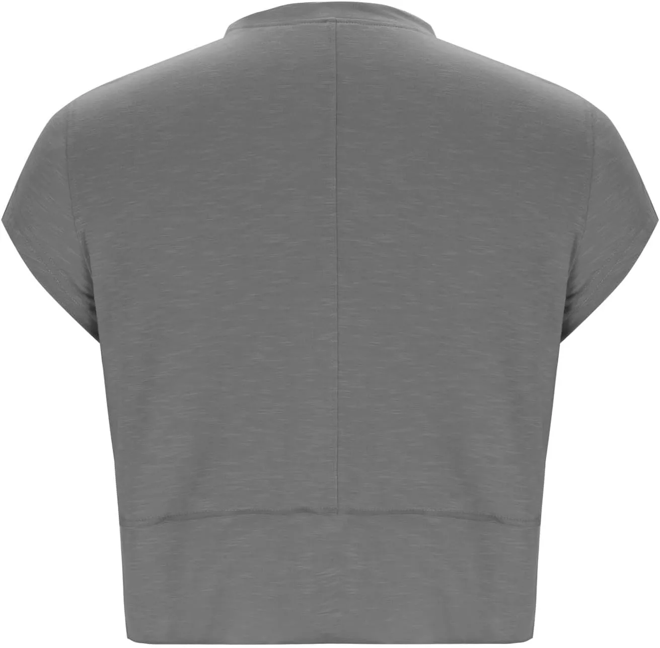 Women's Short Sleeve Workout Shirts Crewneck Sports Yoga Running Flowy Summer Tops Solid Color Basic Tee