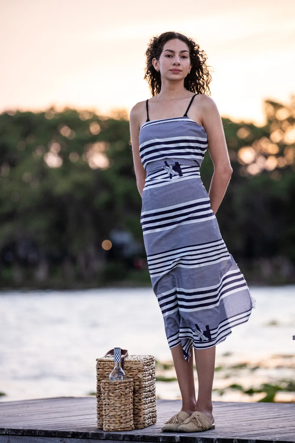 Women's Stripe Sarong