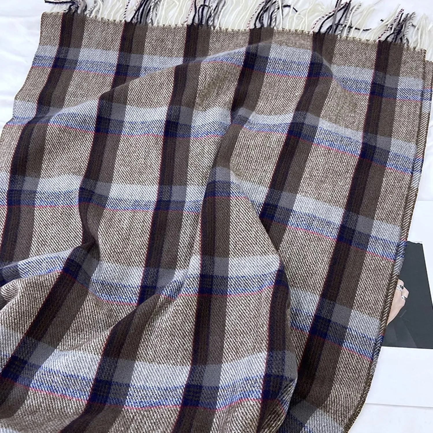 Women's Winter Scarf Fashion Pashmina Shawls and Wraps Soft Warm Breathable Scarf Comfort Fall Winter Scarf for 2024